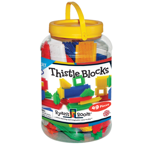 Thistle Blocks 65 Pcs In Jar