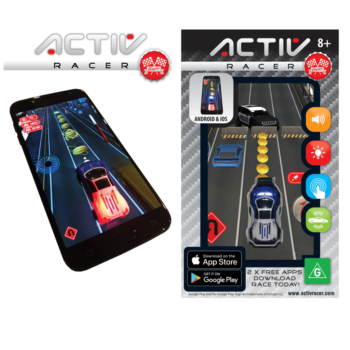 Chaser Tracer é um jogo arcade com músicas synthwave para Android e iOS