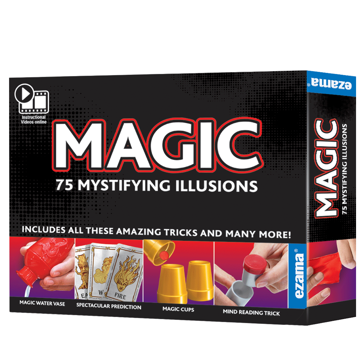 Hanky Panky Ezama Magic 75 Tricks Set