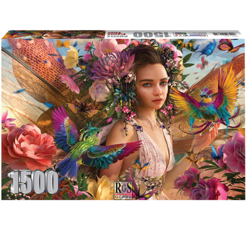 Flower Fairy 1500 Piece Jigsaw Puzzle