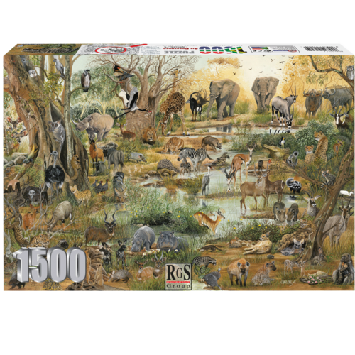 All Creatures  Cfk 1500 Piece Jigsaw Puzzle
