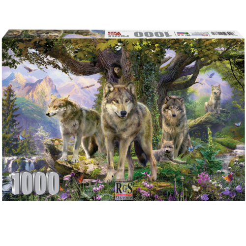 Wolf Pack 1000 Piece Jigsaw Puzzle | Protecting The Pack At All Costs!