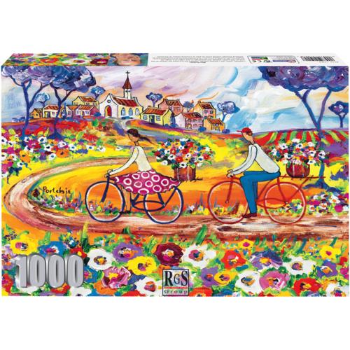 Portchie Memorable day Cycling 1000 Piece Jigsaw Puzzle |