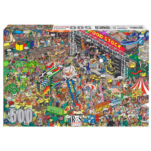 Woodstock 500 Piece Jigsaw Puzzle