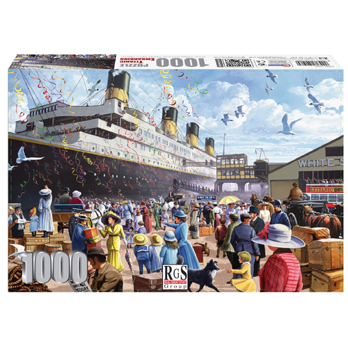 Titanic Embarking 1000pc Jigsaw Puzzle