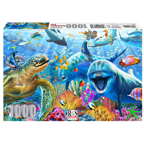 Under Water Fun 1000pc Jigsaw Puzzle