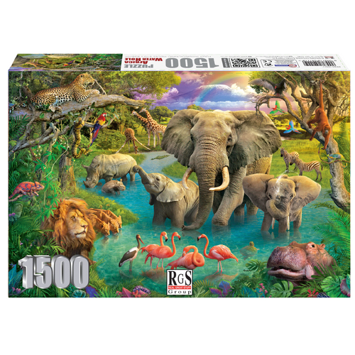 Africa Water whole 1500pc Jigsaw Puzzle
