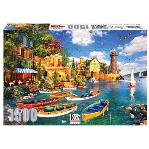 Med Light House 1500pc Jigsaw Puzzle