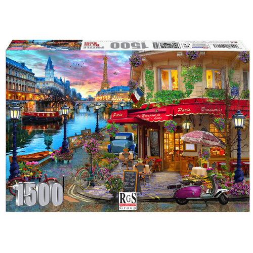 On the Seine 1500pc Jigsaw Puzzle