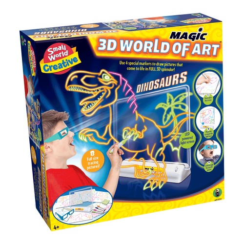 Magic 3D World Of Art Dinosaurs