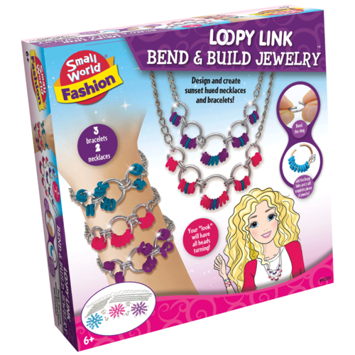 Loopy Link Bend and Build Jewelry - Accent your wardrobe!