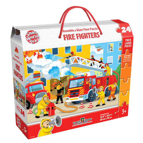 Fire Fighters - 24 Pieces 70cm x 100cm