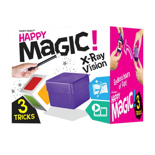 Happy Magic X-Ray Vision 3 Tricks