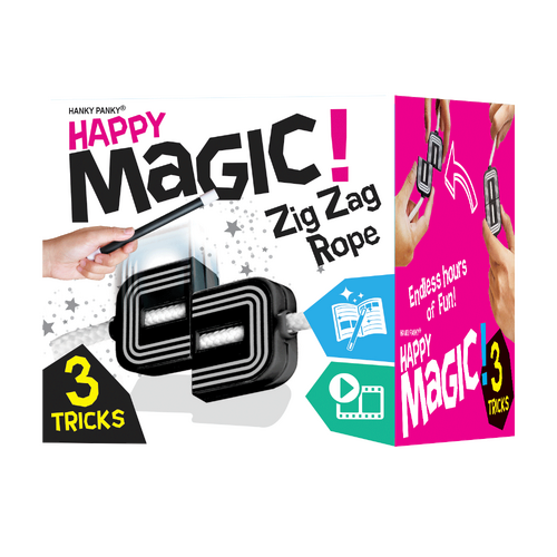 Happy Magic Zig-Zag Rope 3 Tricks