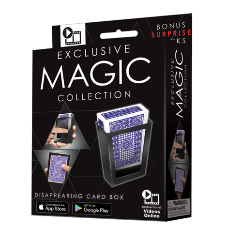 Exclusive Magic Pocket Disappearing Card Box 
