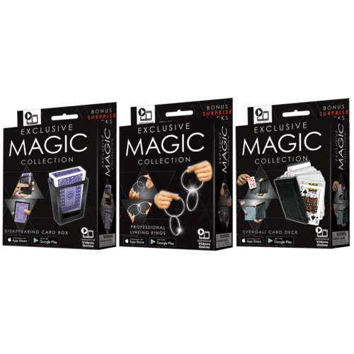Exclusive Pocket Magic 3 assorted styles 10 units per carton
