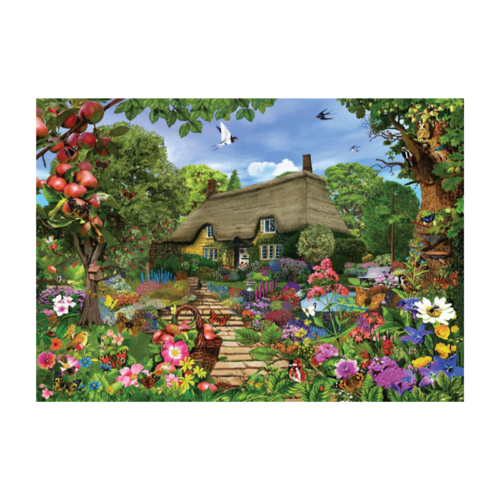 English Cottage Garden 1500 Piece Jigsaw Puzzle