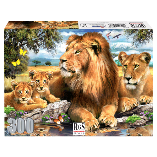 Lion Pride 300 Piece Jigsaw Puzzle