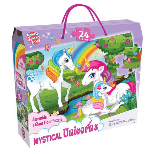 Mystical Unicorns - 24 Pieces 70cm x 100cm