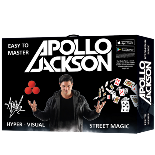Apollo Jackson Hyper Visual Street Magic Trick Set With Over 100 Magic Tricks